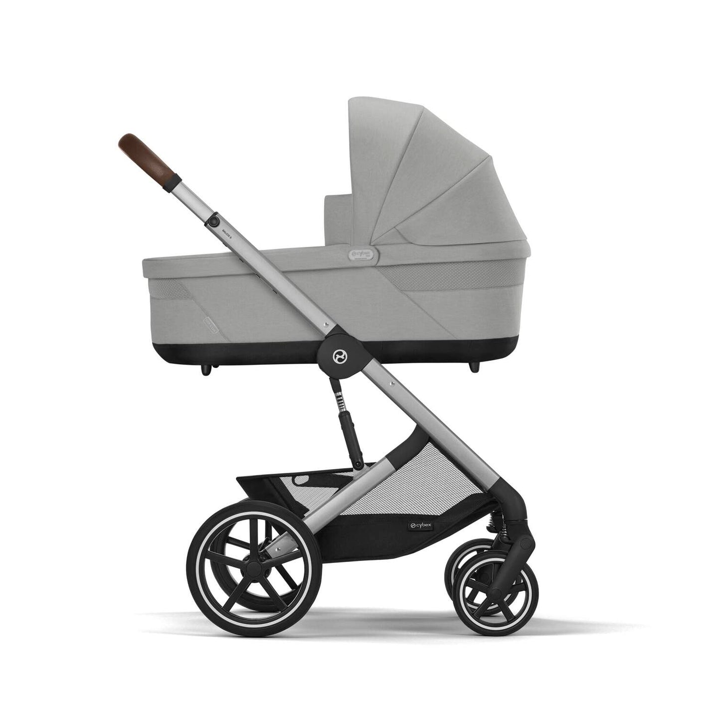 Cybex - Balios Cot S Lux Stone Grey | mid grey